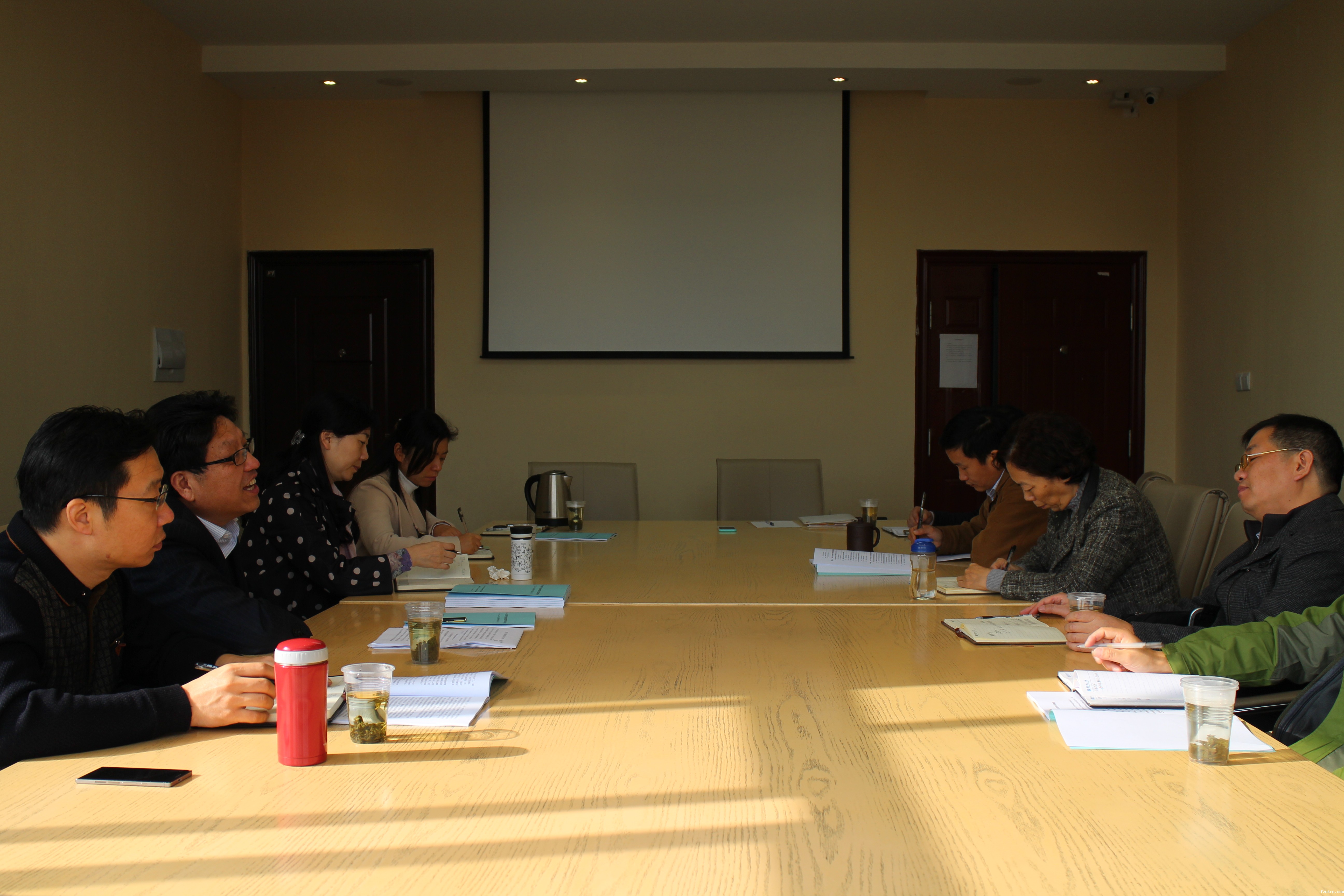 姚其华书记的讲座现场